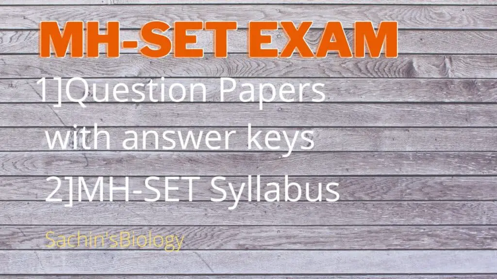 MH-SET Question Papers