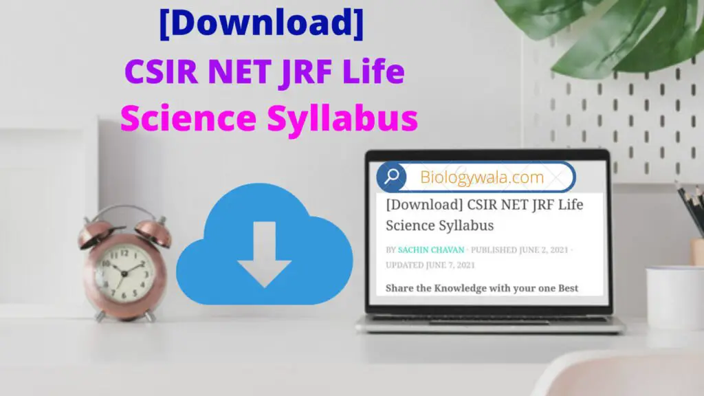 [Download] CSIR NET JRF Life Science Syllabus