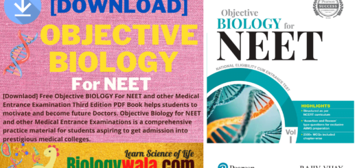 [Download] Free Objective BIOLOGY NEET PDF book