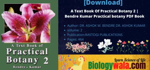 [Download] A Text Book Of Practical Botany 2 | Bendre Kumar practical botany pdf book