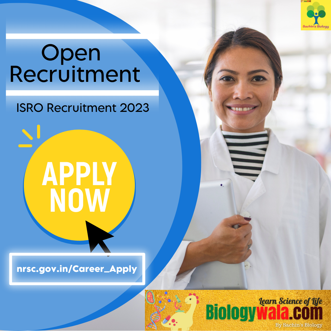 ISRO Recruitment 2023: For B.Sc/M.Sc/B.E/ B.Tech/M.Tech Graduates ...