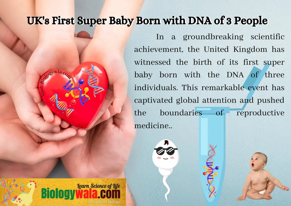 The Phenomenon of UK's First Super Baby Born with DNA of 3 People