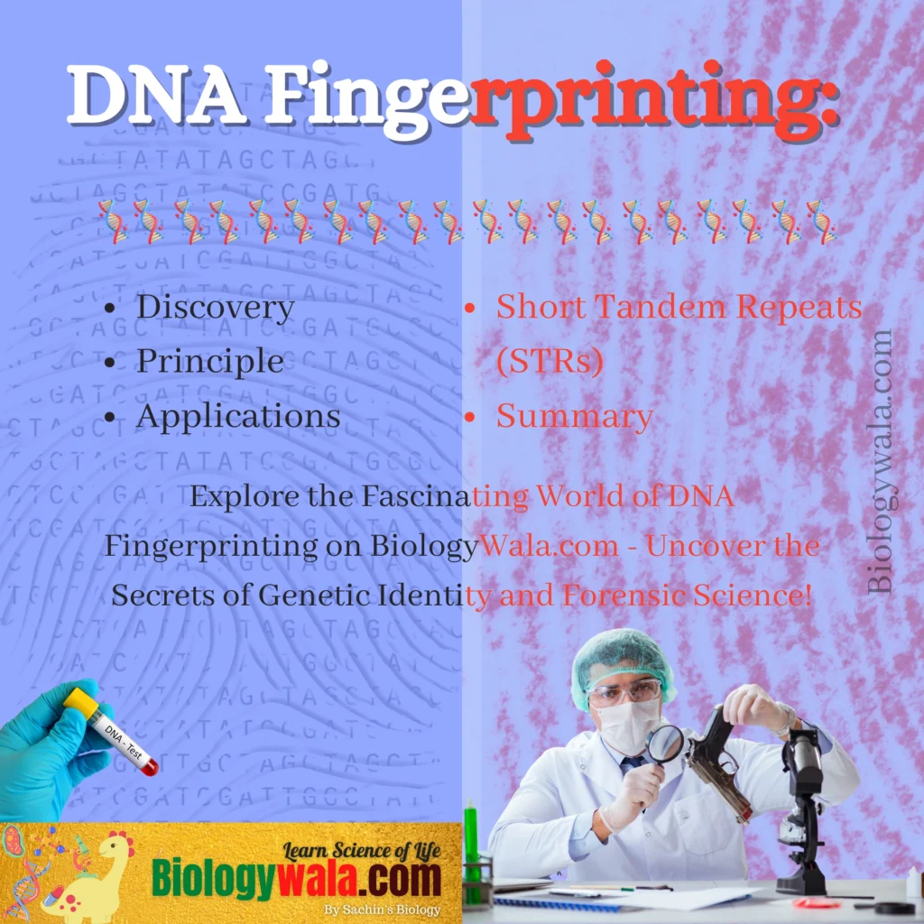 research paper dna fingerprinting