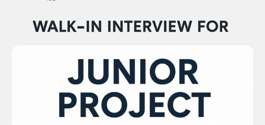 Exciting Opportunity for Botany Graduates: Junior Project Fellow Botany BSI Pune 2025 – Walk-in Interview 2 Junior Project Fellow Botany BSI Pune 2025 Walk-in Interview